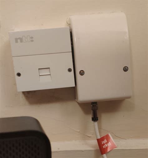 virgin media internal junction box|virgin media wall box phone socket.